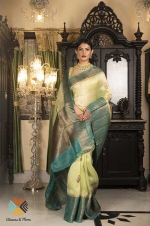 Green Kora Banarasi